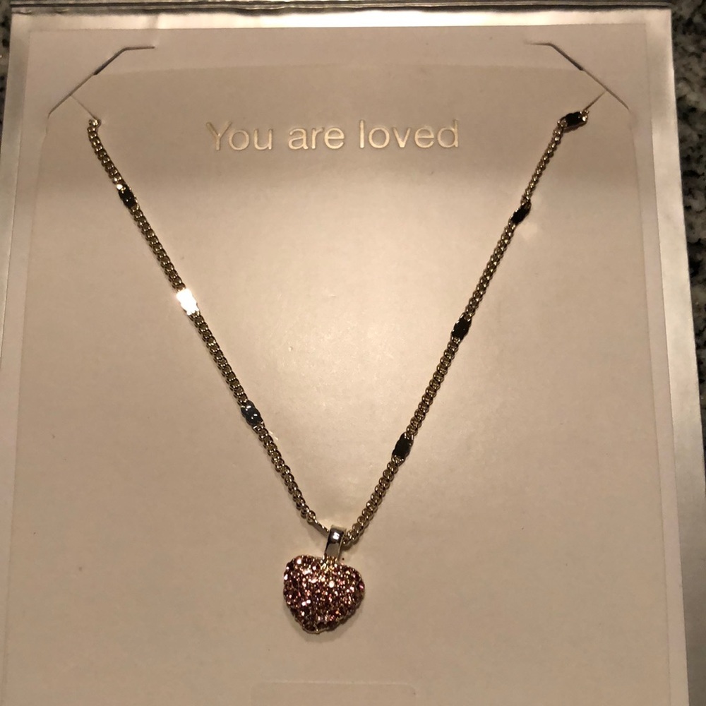 Trade 💖Vera Bradley heart necklace - Picture 2 of 2
